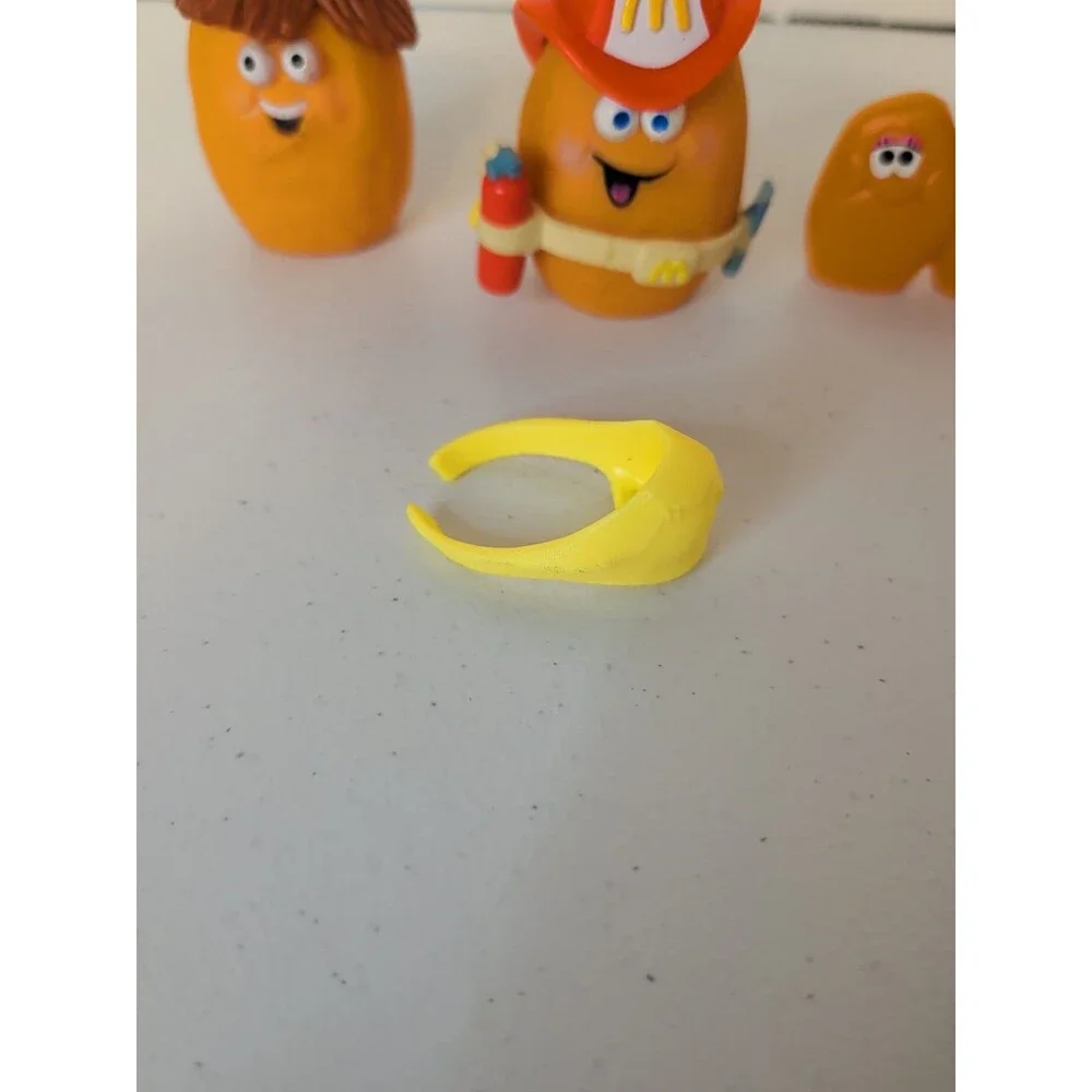 1988 McNugget Buddies And Firefighter 1988 McDonald’s Happy Meal Toy Nugget Twin